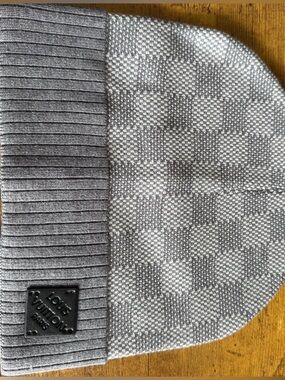 LV Gray Beanie.